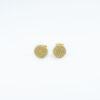 Earrings Yellow Gold K14 with Zircon